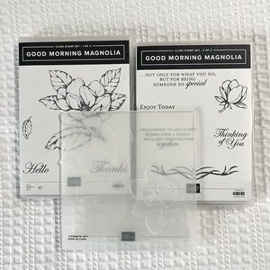Stampin’ Up! Good morning Magnolia & Folder